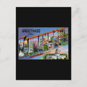 Postal Saludos desde Sacramento California