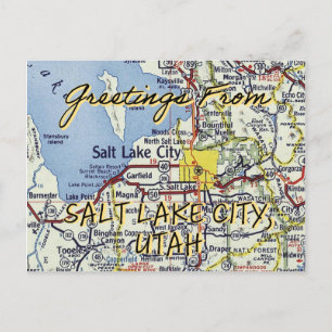Postal Saludos desde Salt Lake City
