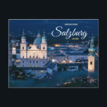 Postal Saludos desde Salzburgo Austria Postcard Scenic<br><div class="desc">Envíe saludos desde Salzburgo,  Austria con esta pintoresca postal. Foto de Wolfgang Zimmel.</div>
