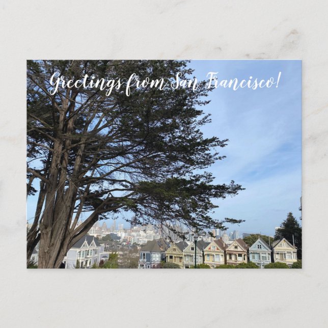 Postal ¡Saludos desde San Francisco! (Anverso)