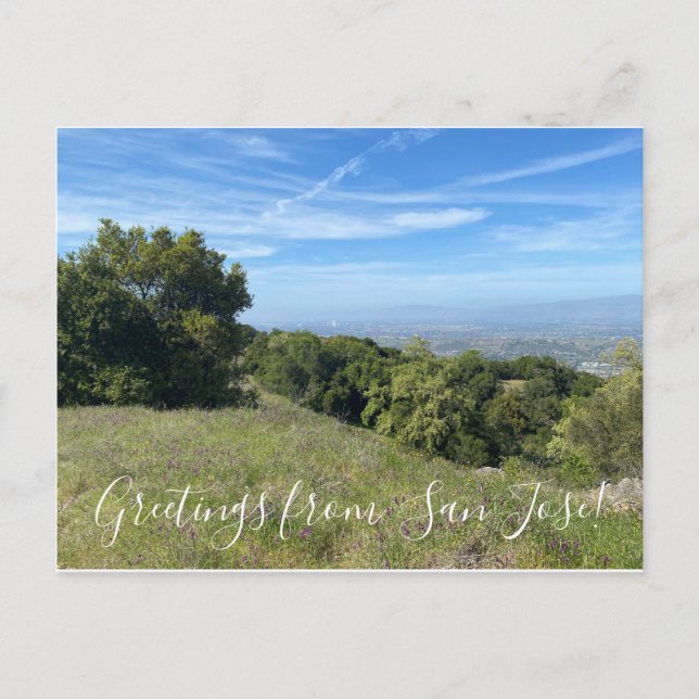 Postal ¡Saludos desde San José! (Anverso)