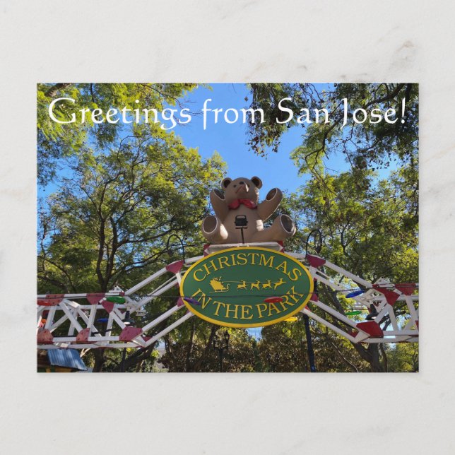 Postal ¡Saludos desde San José! (Anverso)