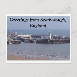Postal Saludos desde Scarborough, Inglaterra
