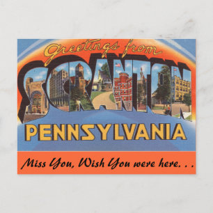 Postal Saludos desde Scranton