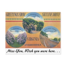 Saludos desde Skyline Drive, Virginia