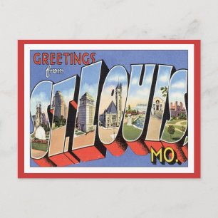 Postal Saludos Desde St.Louis Missouri
