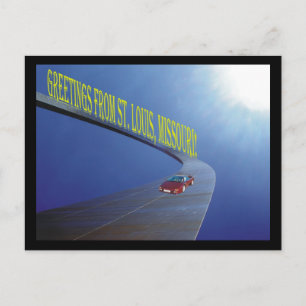 Postal Saludos desde St. Louis, MO