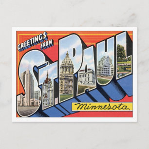 Postal Saludos Desde St.Paul Minnesota