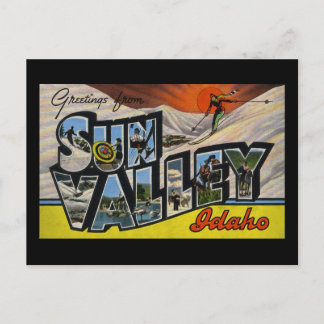 Postal Saludos desde Sun Valley Idaho