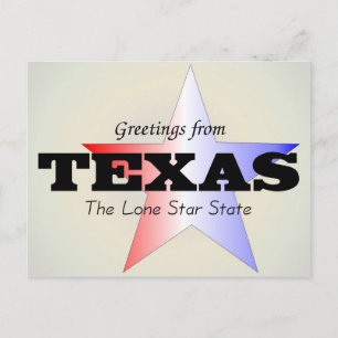 Postal Saludos desde Texas