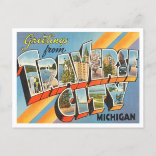 Postal Saludos desde Traverse City, Michigan Travel