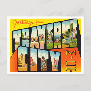 Postal Saludos desde Traverse City, Michigan Travel