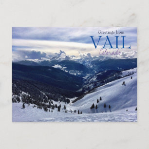 Postal Saludos desde Vail Colorado Escénico