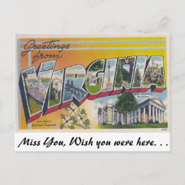 Postal Saludos desde Virginia