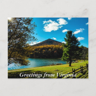 Postal Saludos desde Virginia Postcard