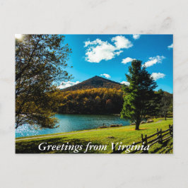 Postal Saludos desde Virginia Postcard