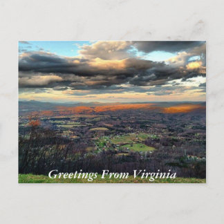 Postal Saludos desde Virginia Postcard 6