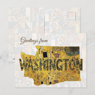 Postal Saludos desde Washington
