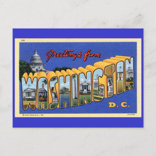 Postal ¡Saludos desde Washington DC!