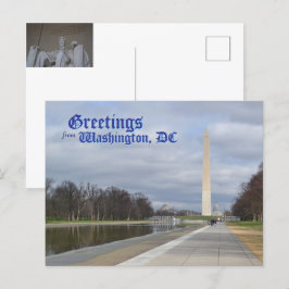 Postal Saludos desde Washington, DC