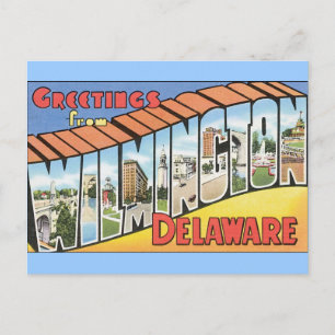Postal Saludos desde Wilmington Delaware