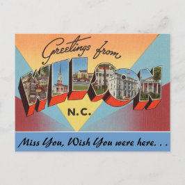 Postal Saludos desde Wilson