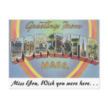 Saludos desde Worcester, Massachusetts