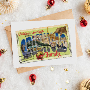 Postal Saludos navideños de la familia Griswold