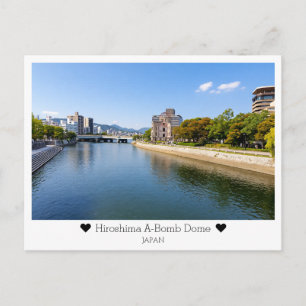 Postal Saludos personalizados, desde Hiroshima, Japón