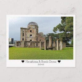 Postal Saludos personalizados, desde Hiroshima, Japón