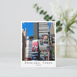 Postal Saludos personalizados desde TOKYO Shinjuku, Japón