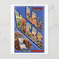 Saludos vintage desde Las Vegas, Nevada