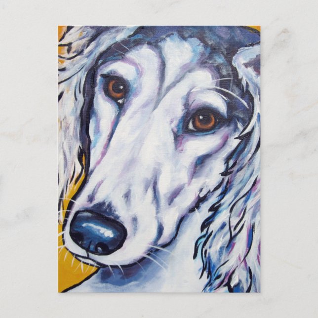 Postal Saluki (Anverso)