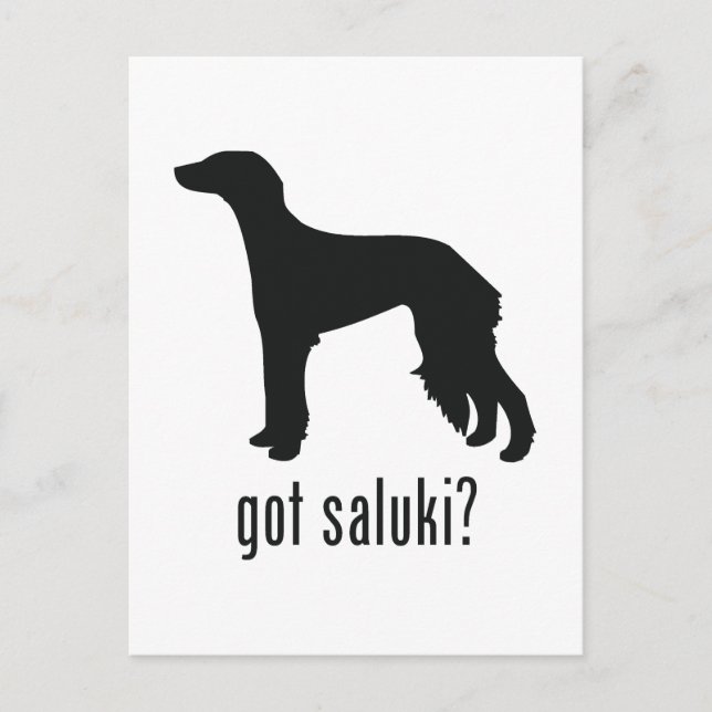 Postal Saluki (Anverso)