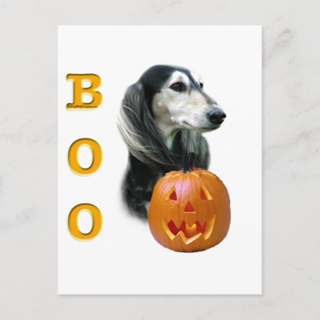 Postal Saluki Boo (Anverso)