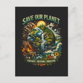 Postal Salva Nuestro Planeta