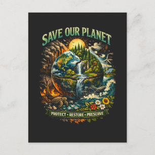 Postal Salva Nuestro Planeta