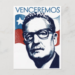 Postal Salvador Allende - Venceremos