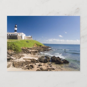 Postal Salvador, Brasil. Porto da Barra y el