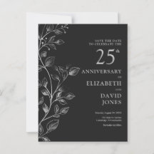 Salvaguardar la fecha del 25º aniversario de bodas
