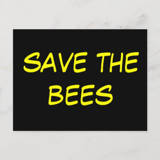 Postal salvar a las abejas