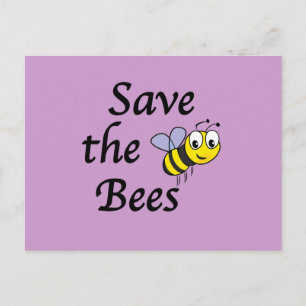 Postal Salvar a las abejas