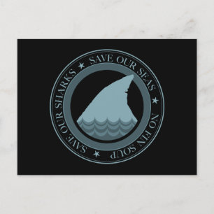 Postal salvar a nuestros tiburones