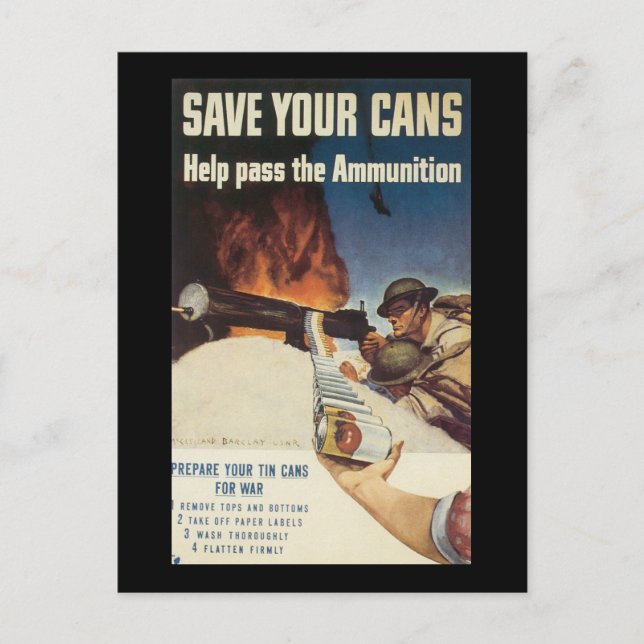 Postal Salvar a sus Cans (Anverso)