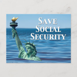 Postal Salvar la seguridad social
