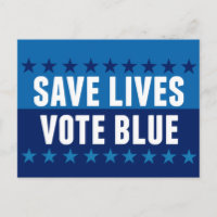 Salvar vidas Vote Azul 2026 Elección