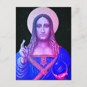 Postal Salvator Mundi