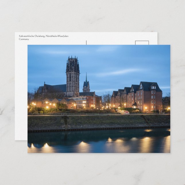 Postal Salvatorkirche Duisburg (Anverso / Reverso)