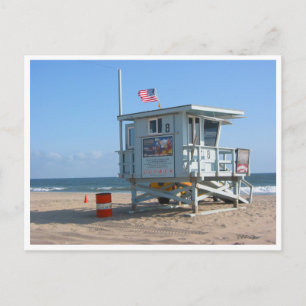 Postal salvavidas de santa monica