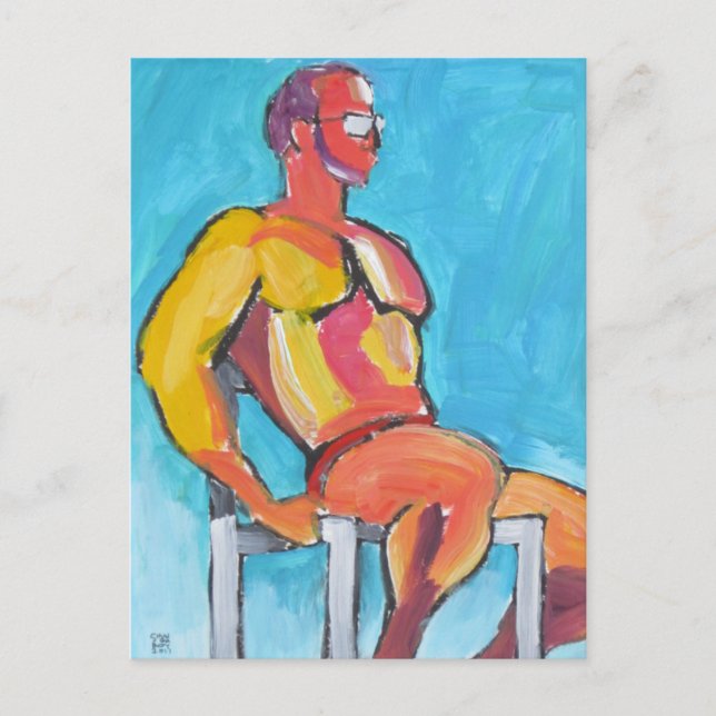 Postal Salvavidas de verano (Anverso)